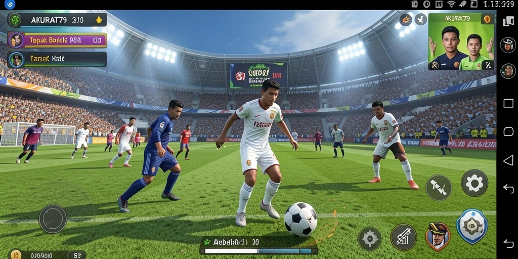 Tampilan utama gameplay AKURAT79 yang menegangkan dan seru.