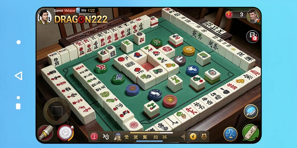 Tampilan gameplay Mahjong yang menarik dan menantang.