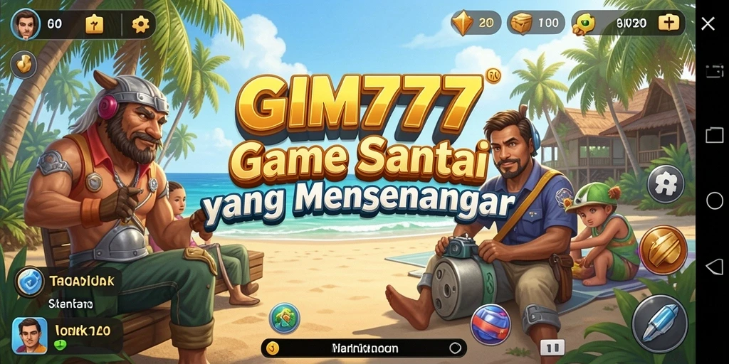 Tampilan gameplay GIM777 dengan grafis yang menarik dan interaktif.