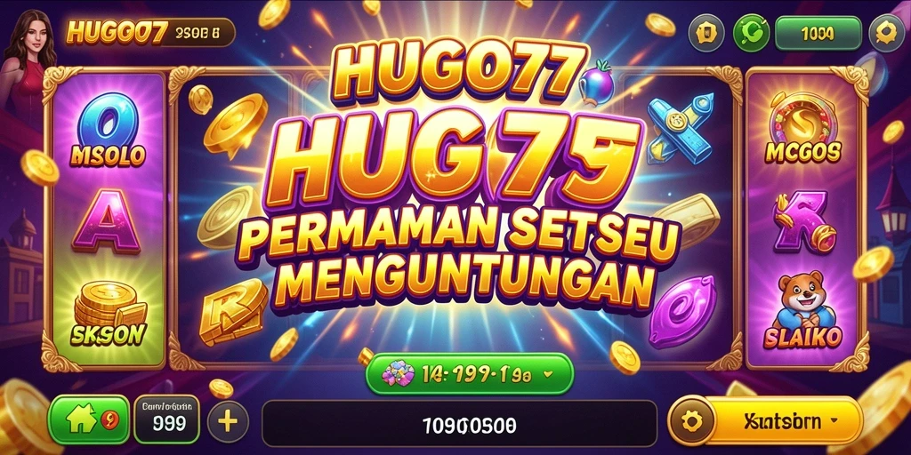 Tampilan gameplay seru di HUGO77 dengan berbagai mesin slot.