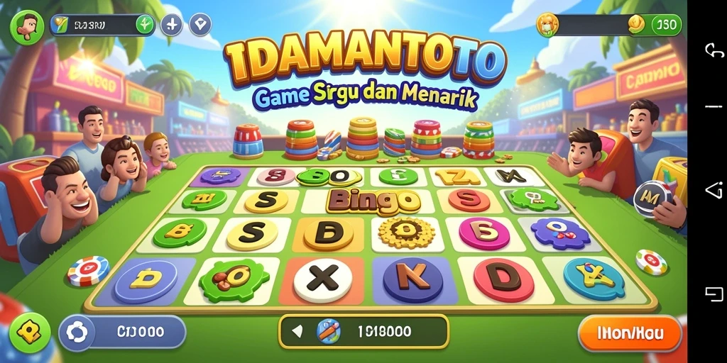 Gameplay seru dan menarik dari IDAMANTOTO Bingo.