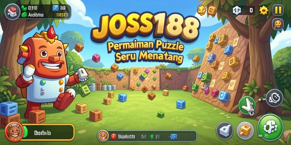 Screenshot gameplay JOSS188 dengan tantangan puzzle yang seru.